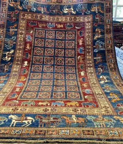 Fine Afghan carpet
