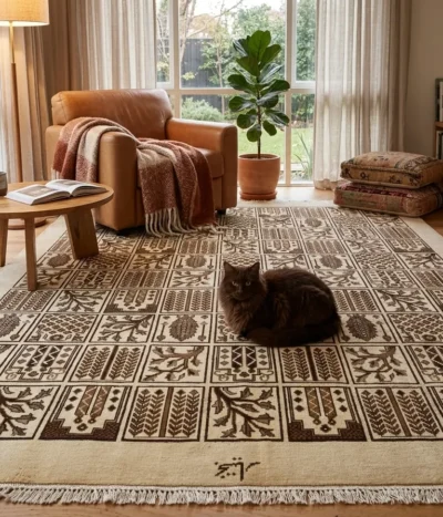 Fine handmade Bakhtiari carpet