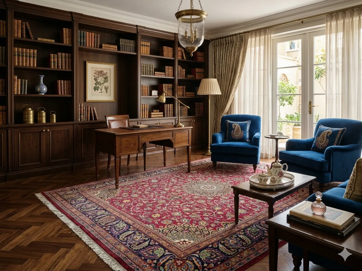 Handwoven Tabriz Persian Rug, Size: 395x285 cm, High-quality wool pile on a cotton foundation. R20 000 valuation certificate & exchange warranty.