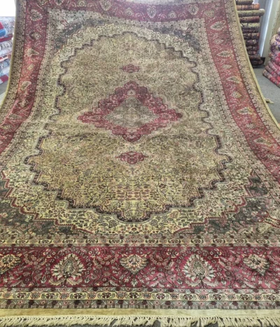 Silk Kashmir rug