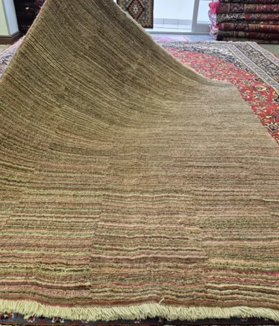 Shiraz Gabbeh, Size 195x150 cm, Hand knotted by pure natural wool & vegetable dye.