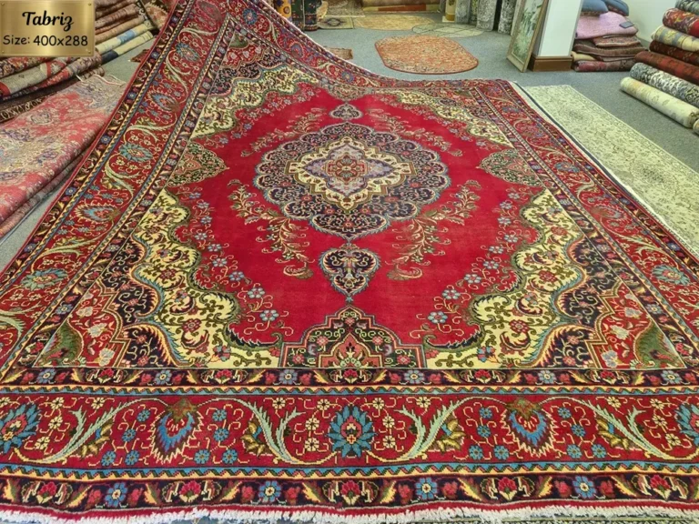 Hand-Woven Tabriz